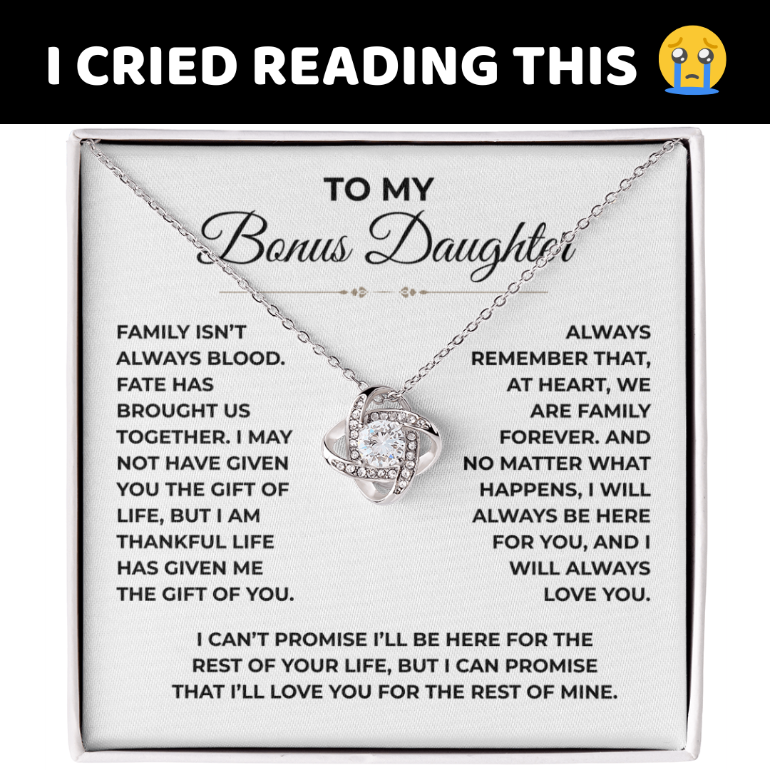 Bonus daughter neckalce