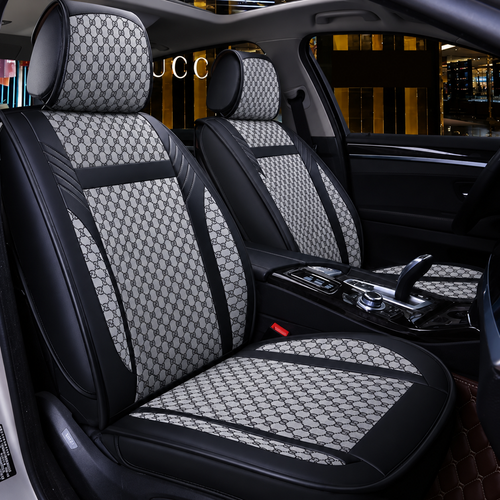 Luxury Car Seat Covers For 5 Seater Car  (Front And Rear)