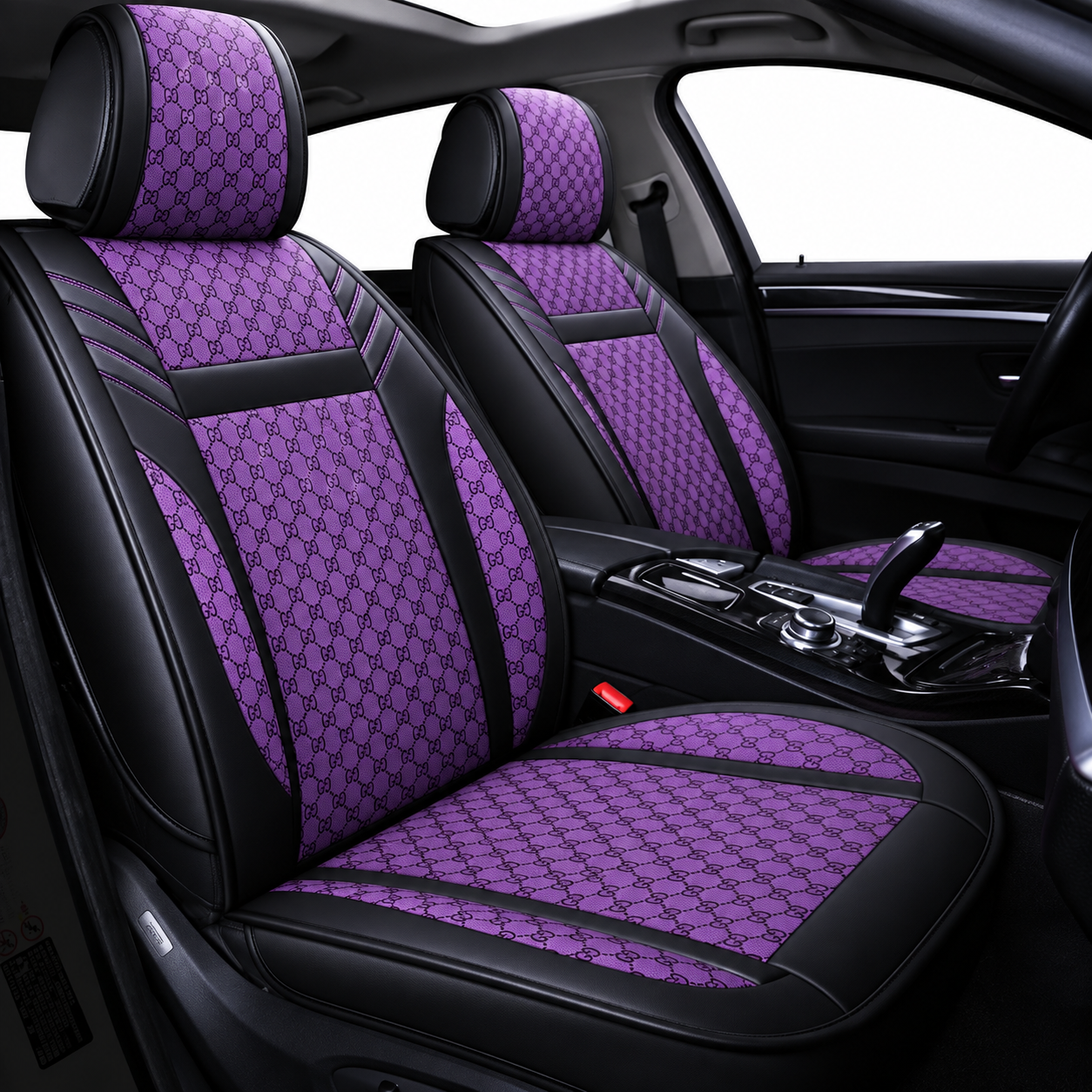 Luxury Car Seat Covers For 5 Seater Car  (Front And Rear)